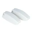 Baggage Door Catch, White 2/Pk